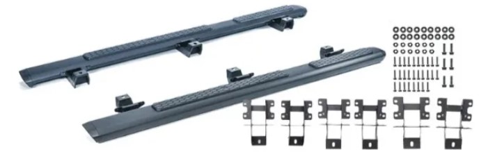 საფეხური WRANGLER 2018-2022 კომპლექტი (4 კარიანი) ალუმინი (პაროგი)